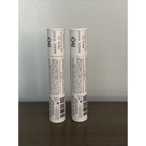 2 TUBES of R+Co Magic Wand Brow Gel 0.14 oz/4 mL Brand New in Sealed Tube - Picture 3 of 3